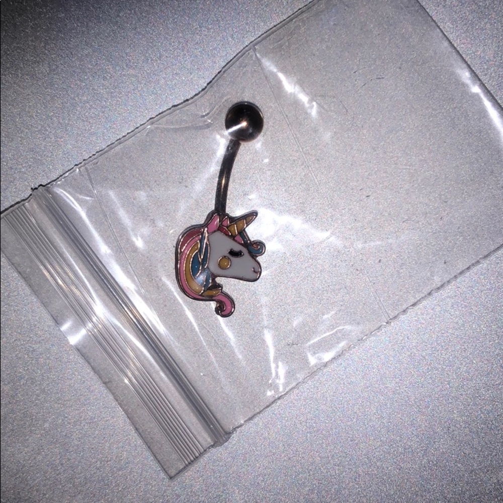 Unicorn Navel Ring